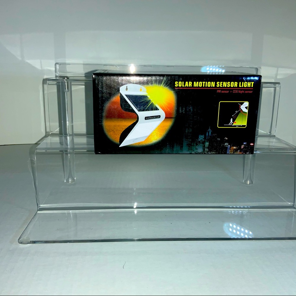 Solar Motion Sensor light